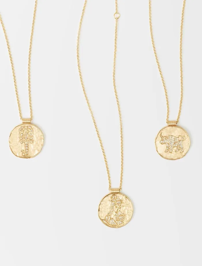 Jewelry Women Maje Zodiac Medal Taurus Jewelry Women Maje Zodiac Medal Taurus