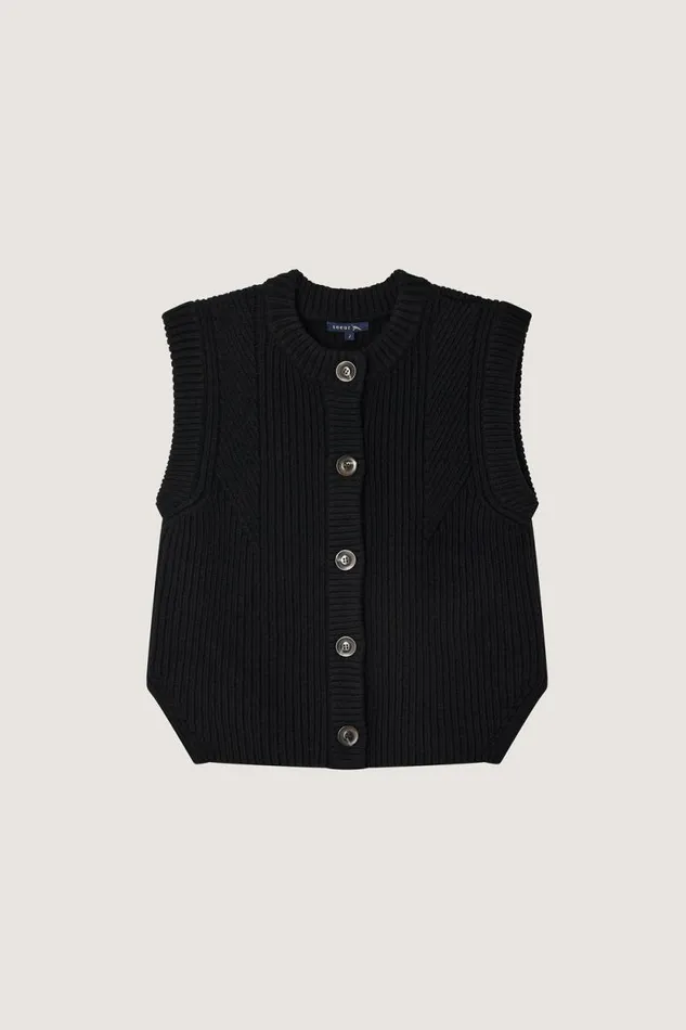 Jumpers and Cardigans Women Soeur AMORE CARDIGAN Black