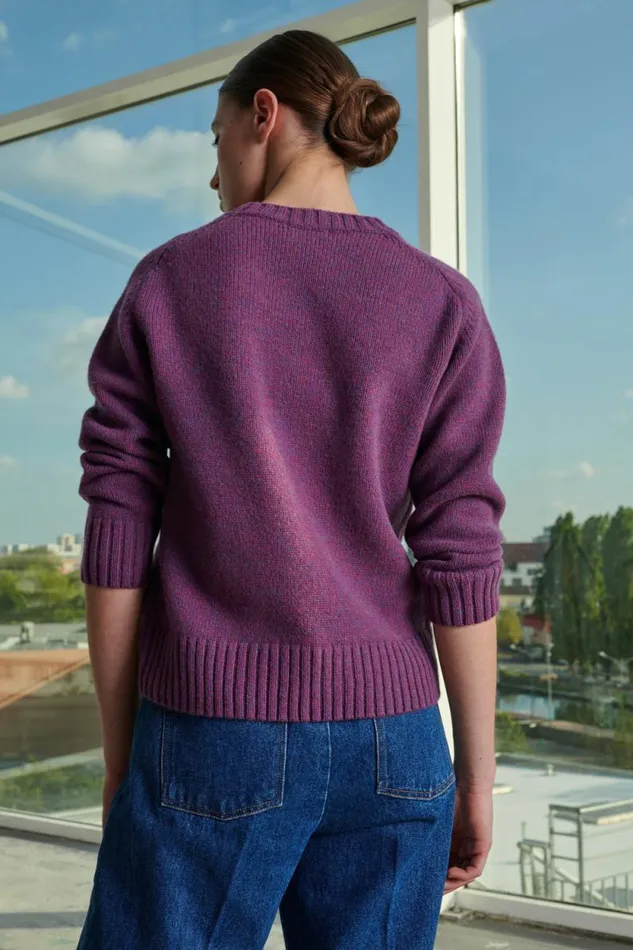 Jumpers and Cardigans Women Soeur ENVIE JUMPER Purple