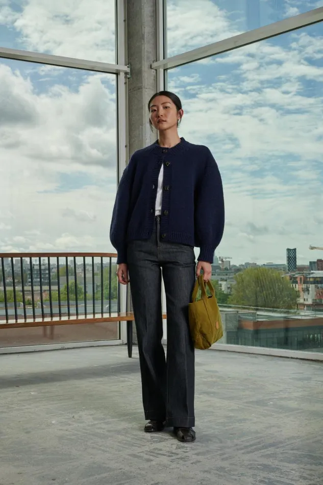 Jumpers and Cardigans Women Soeur LEONARD CARDIGAN Navy