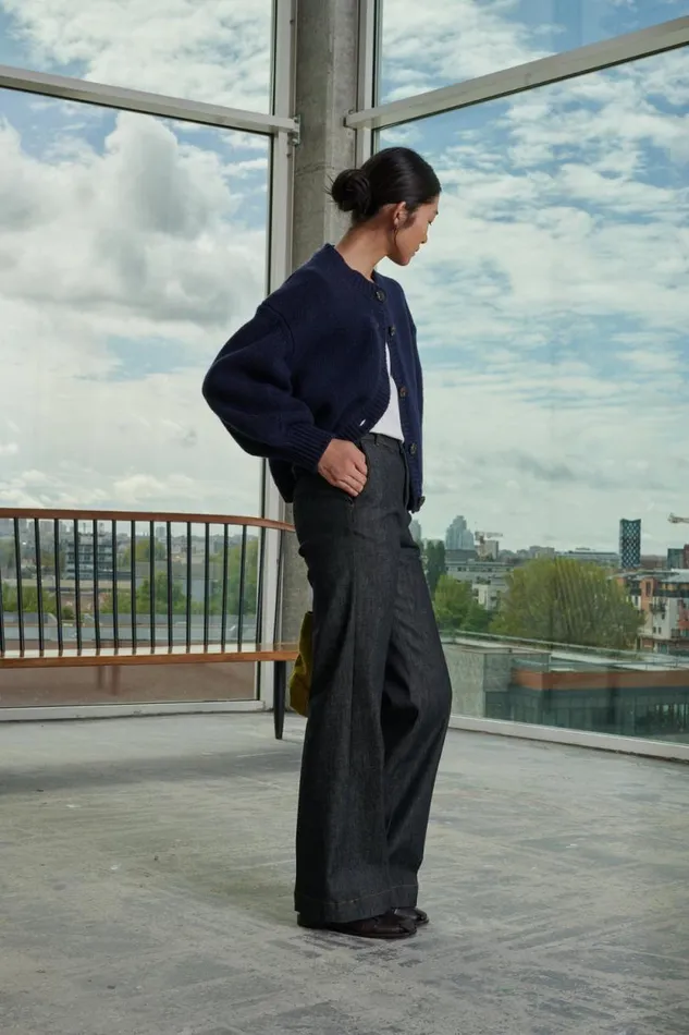 Jumpers and Cardigans Women Soeur LEONARD CARDIGAN Navy