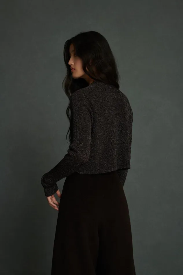 Jumpers and Cardigans Women Soeur WALDEN CARDIGAN Brownsilver