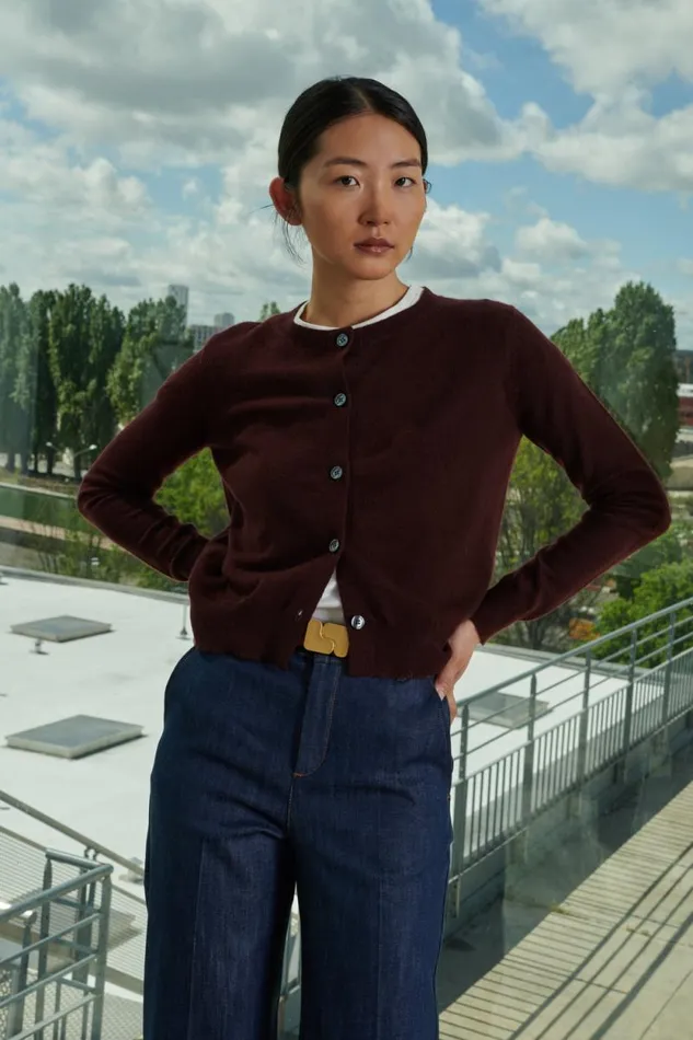 Jumpers and Cardigans Women Soeur WINNER CARDIGAN Brown