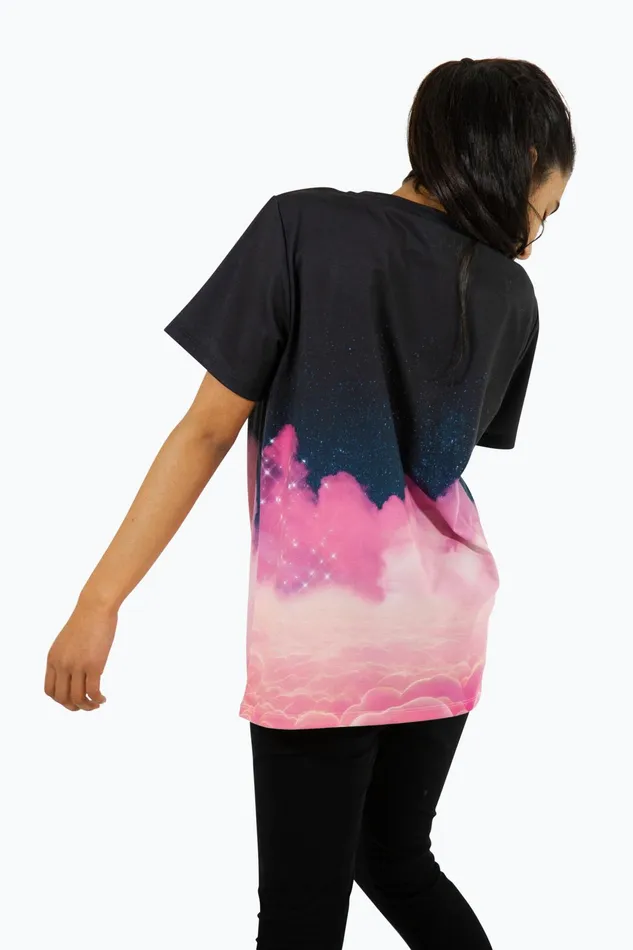 Just Hype TShirts Hype Girls Multi Cloud Fade TShirt