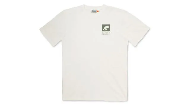 Karhu Sport Bear Logo Tshirt Bright White Iceberg Green Men TShirts