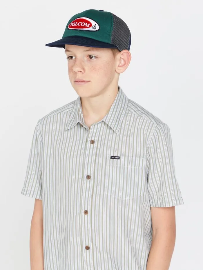 Kids Accessories Volcom Big Boys Oval It All Cheese Hat 8211 Ranger Green
