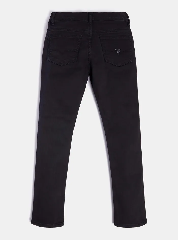 Kids Big Boy GUESS Black St Bull Denim Jeans 716 Kids Big Boy GUESS Black St Bull Denim Jeans 716