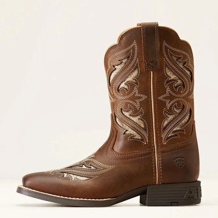 Kids Big Kids039 Footwear Ariat Round Up Bliss Western Boot Sassy Brown Kids Big Kids039 Footwear Ariat Round Up Bliss Western Boot Sassy Brown