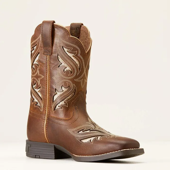 Kids Big Kids039 Footwear Ariat Round Up Bliss Western Boot Sassy Brown Kids Big Kids039 Footwear Ariat Round Up Bliss Western Boot Sassy Brown