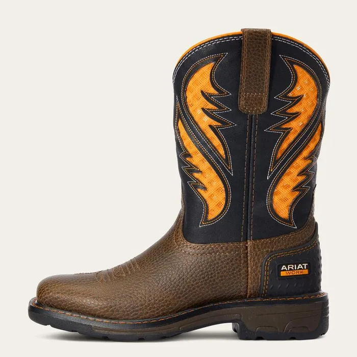 Kids Big Kids039 Footwear Ariat Work VentTEK Boot Cocoa Brown Kids Big Kids039 Footwear Ariat Work VentTEK Boot Cocoa Brown