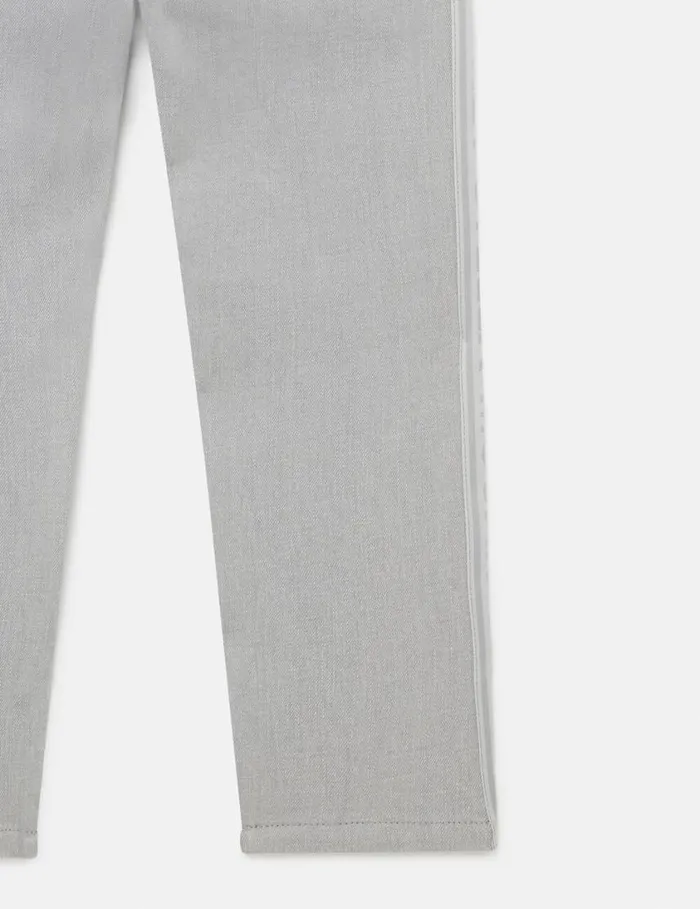 Kids Branded Panel Denim Jeans Grey Stella McCartney Pants and Shorts Kids Branded Panel Denim Jeans Grey Stella McCartney Pants and Shorts