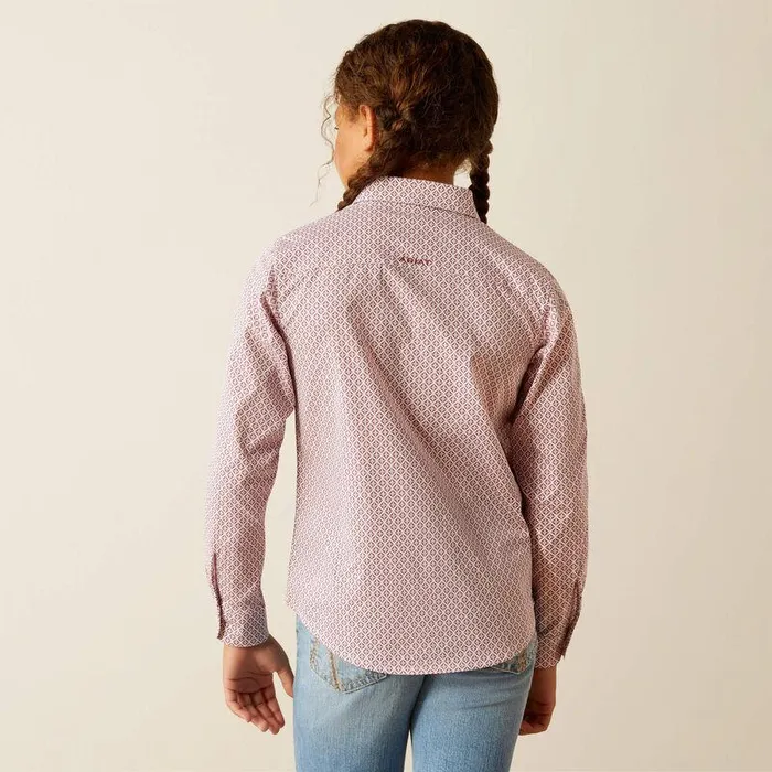 Kids Button Down Shirts Ariat Team Kirby Shirt Finleigh Geo Print Kids Button Down Shirts Ariat Team Kirby Shirt Finleigh Geo Print