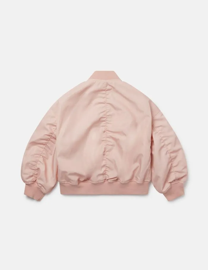 Kids Classic Bomber Jacket Pink Stella McCartney Outerwear