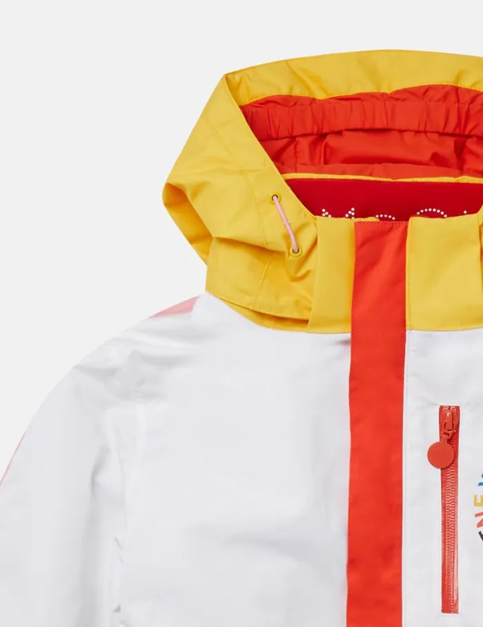 Kids Colourblock Hooded Ski Jacket Multicolour Stella McCartney Outerwear Kids Colourblock Hooded Ski Jacket Multicolour Stella McCartney Outerwear