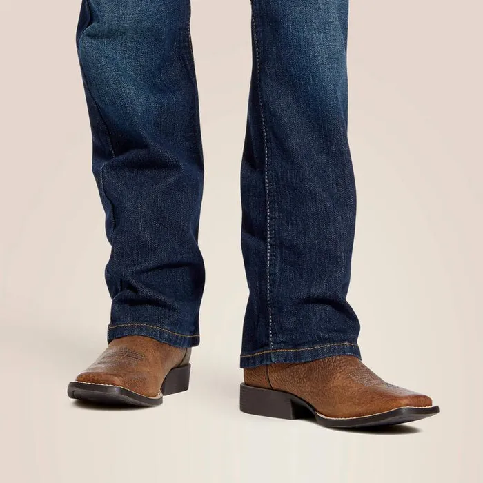 Kids Jeans Ariat B5 Slim Stretch Legacy Stackable Straight Leg Jean Durham