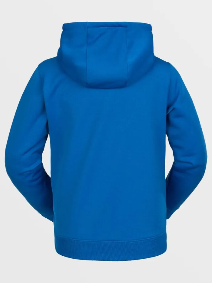 Kids Layering Volcom Riding Fleece Pullover 8211 Blue