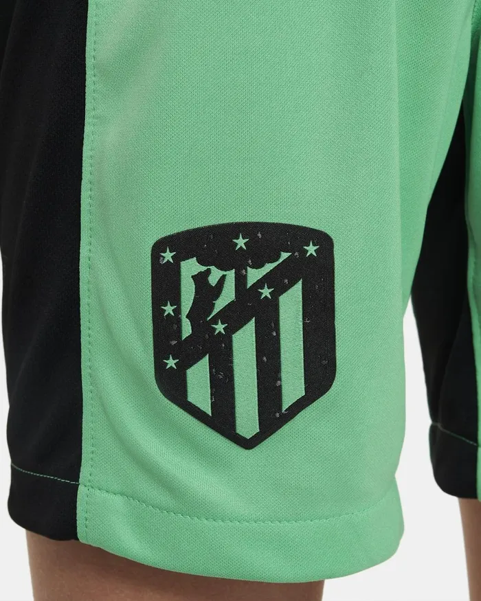Kids Nike All Clothing Atltico Madrid 202324 Stadium Third Spring Greenblackblack
