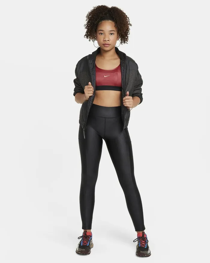Kids Nike All Clothing DriFIT One Blackanthracite