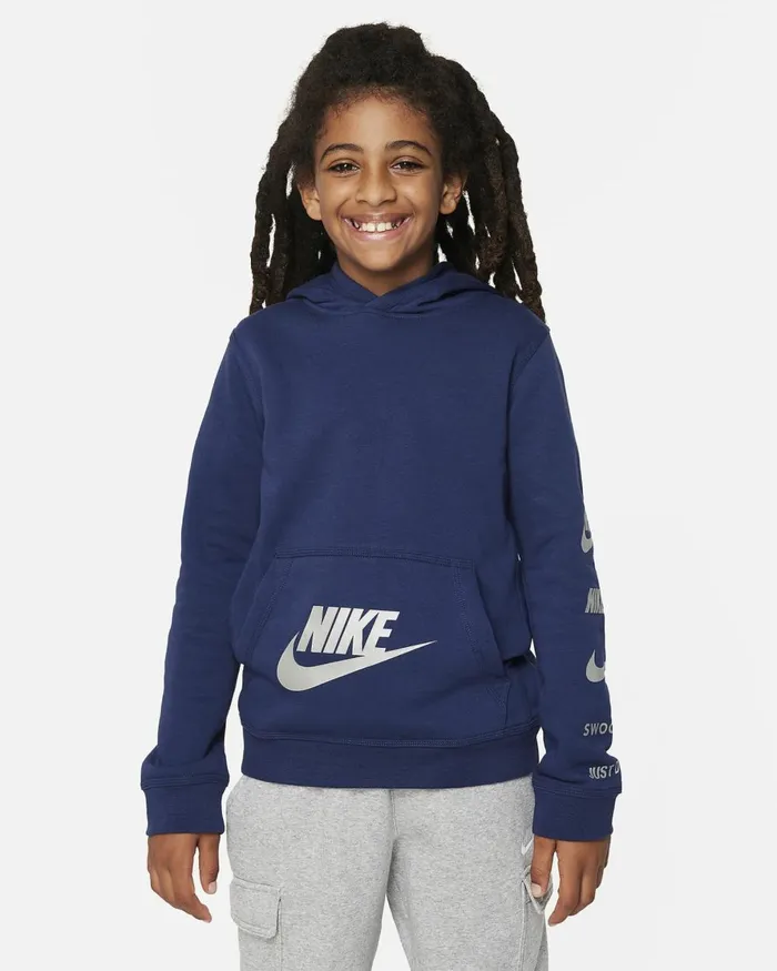 Kids Nike All Clothing Sportswear Standard Issue Midnight Navy