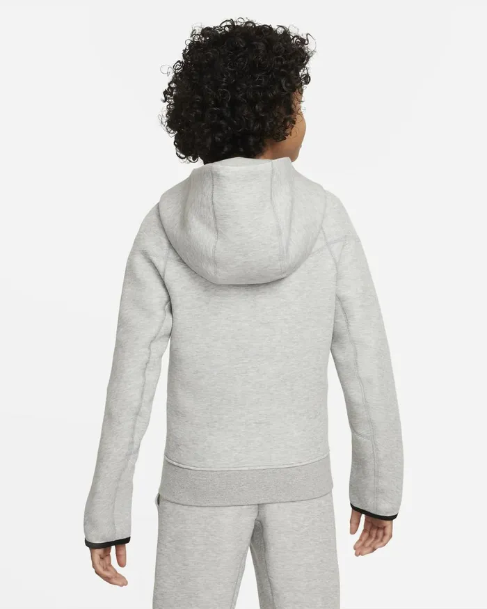 Kids Nike All Clothing Sportswear Tech Fleece Dark Grey Heatherblackblack
