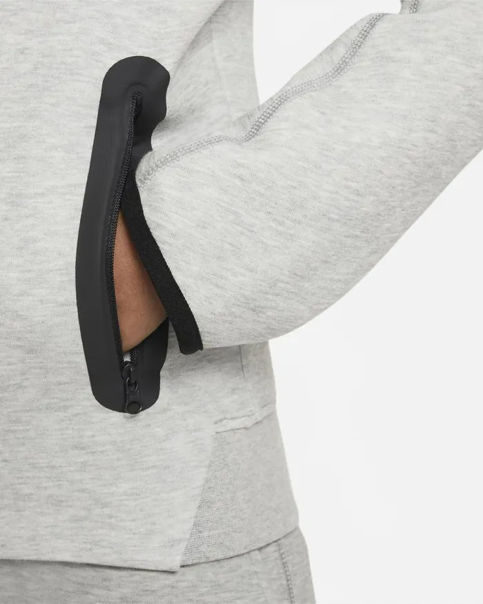 Kids Nike All Clothing Sportswear Tech Fleece Dark Grey Heatherblackblack