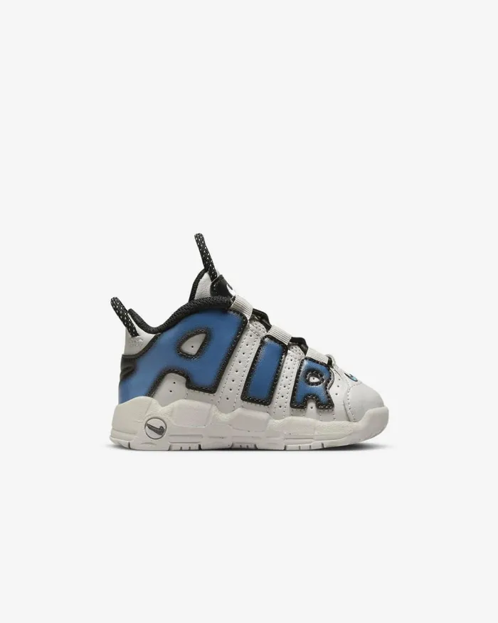 Kids Nike All Shoes Air More Uptempo Light Iron Oreiron Greyblackindustrial Blue