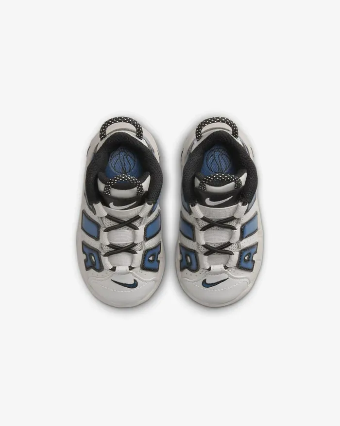 Kids Nike All Shoes Air More Uptempo Light Iron Oreiron Greyblackindustrial Blue