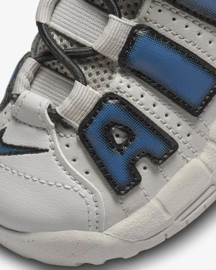 Kids Nike All Shoes Air More Uptempo Light Iron Oreiron Greyblackindustrial Blue