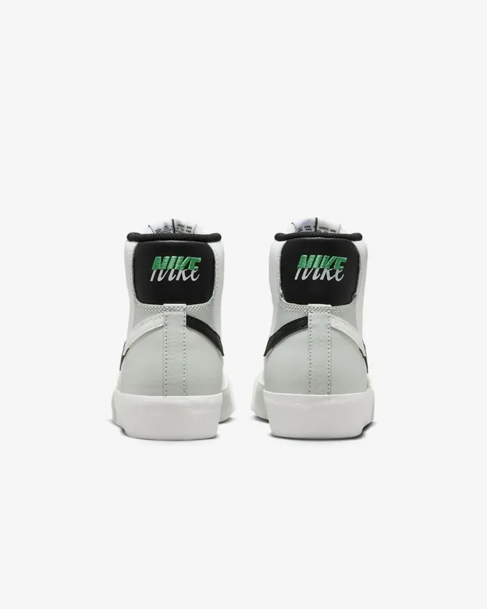Kids Nike All Shoes Blazer Mid 03977 SE Summit Whitelight Silverstadium Greenblack