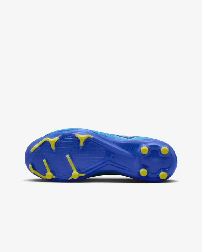 Kids Nike Football Jr Mercurial Zoom Superfly 9 Academy KM FGMG Baltic Bluewhite
