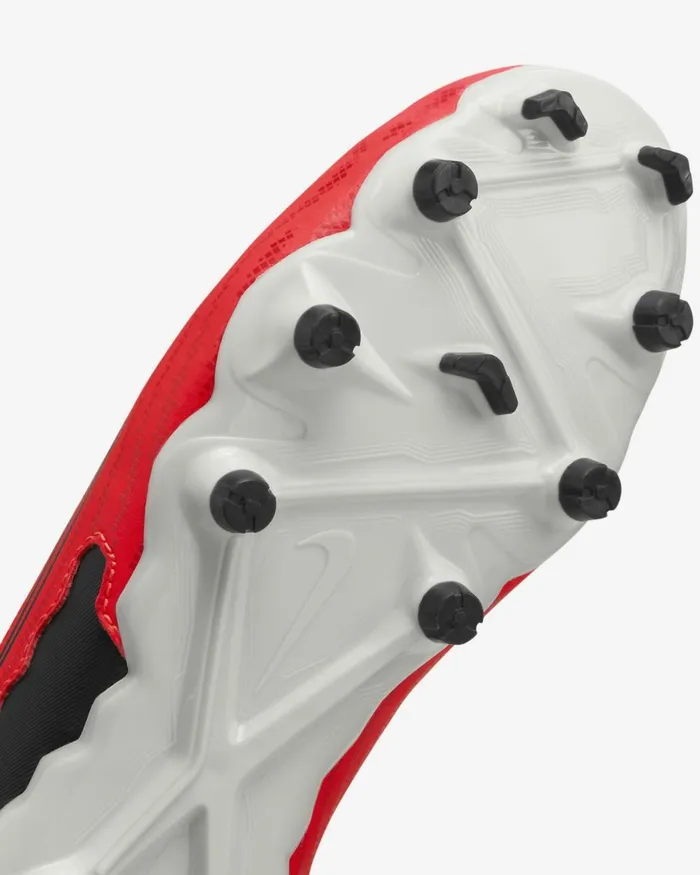 Kids Nike Football Jr Phantom GX Academy Bright Crimsonwhiteuniversity Redblack