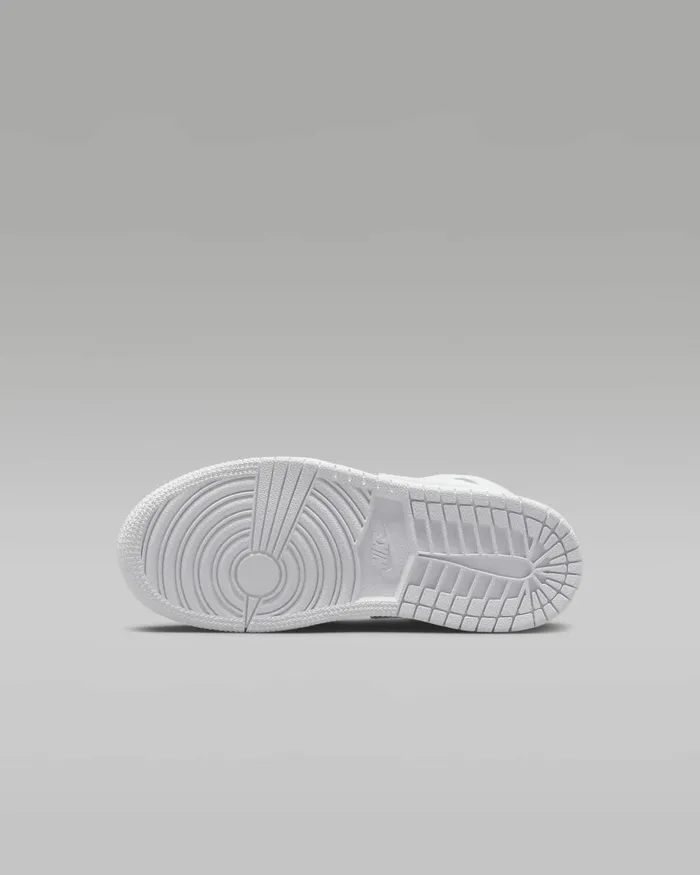 Kids Nike Jordan Jordan 1 Mid Whitewhitewhite