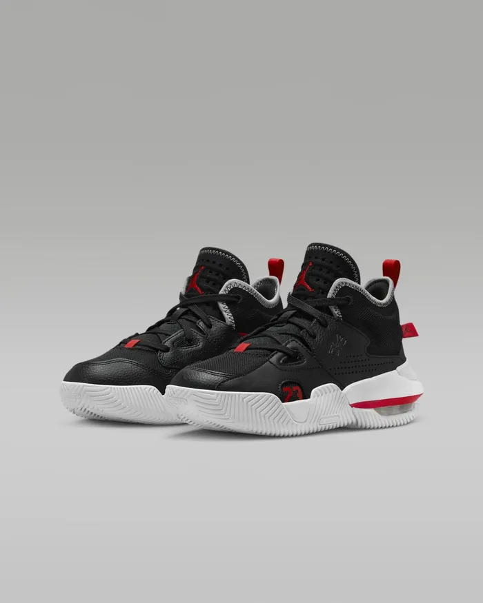 Kids Nike Jordan Jordan Stay Loyal 2 Blackuniversity Redwolf Greywhite