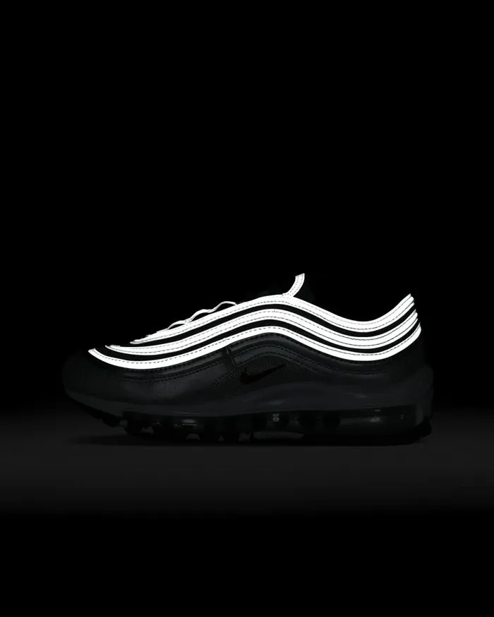 Kids Nike Older Kids 7 8211 15 Years Air Max 97 Metallic Silverwhitevarsity Red