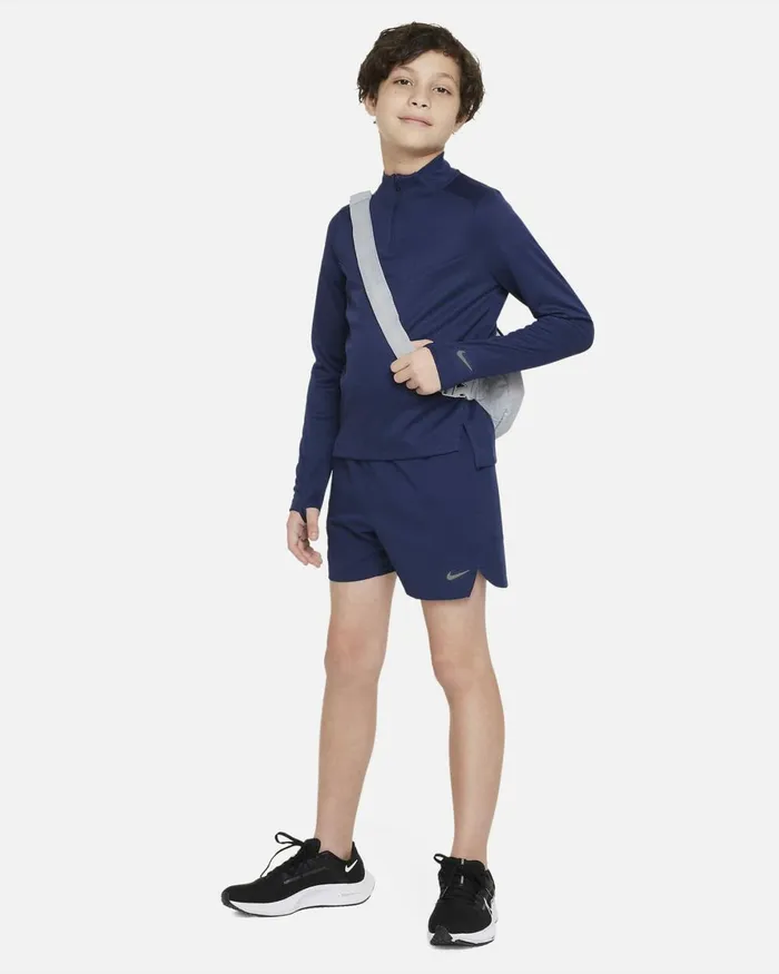Kids Nike Tops And TShirts DriFIT Multi Tech Midnight Navymidnight Navy