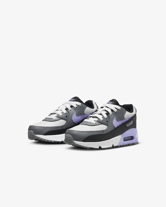 Kids Nike Younger Kids 3 8211 7 Years Air Max 90 LTR Photon Dustcool Greyblacklight Thistle