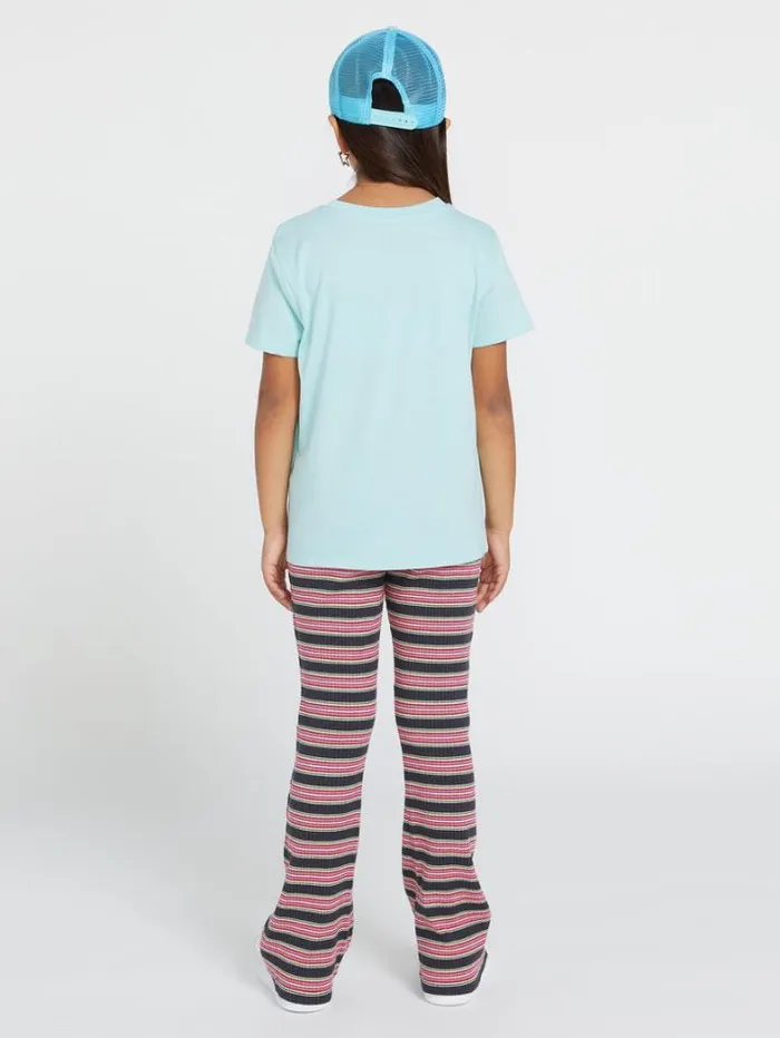 Kids TShirts and Tanks Volcom Girls Last Party Tee 8211 Glacier Blue