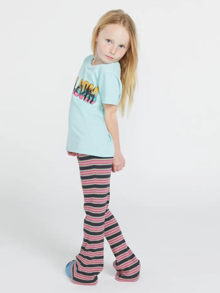 Kids TShirts and Tanks Volcom Girls Last Party Tee 8211 Glacier Blue