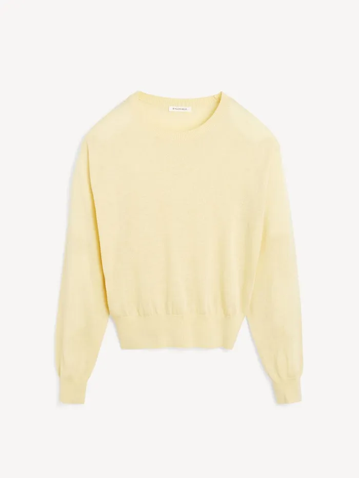 Knitwear Women By Malene Birger Mantea Sweater Sea Mist