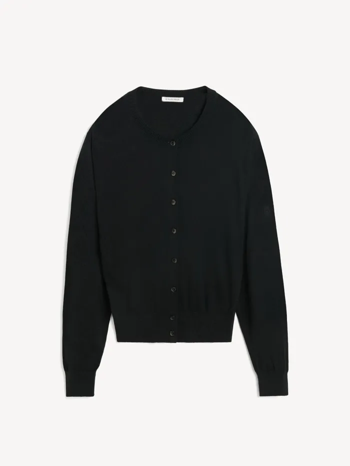 Knitwear Women By Malene Birger Montie Cardigan Black Knitwear Women By Malene Birger Montie Cardigan Black