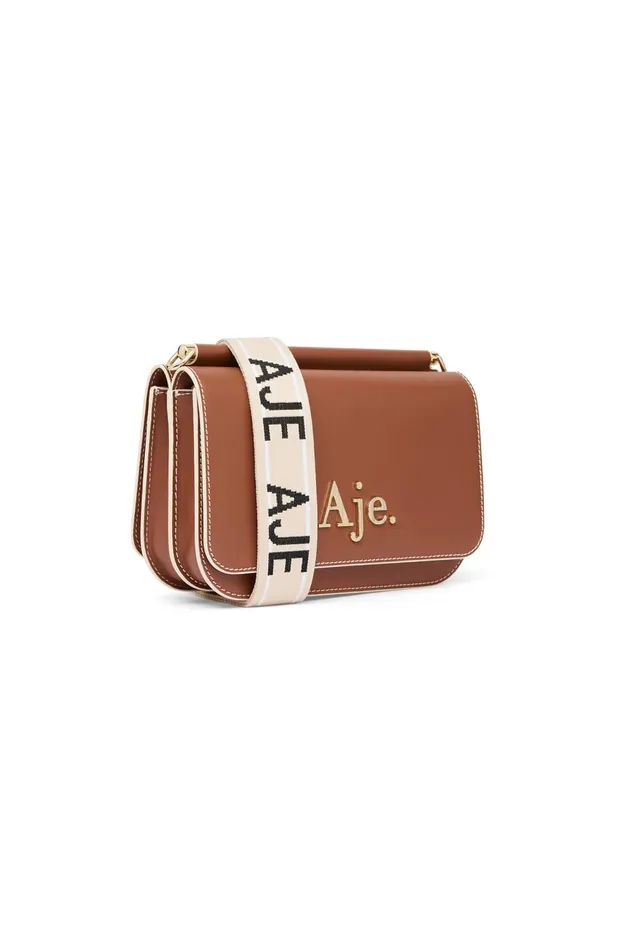 Large Nova Crossbody Bag Coffee Women Aje Handbags 038 Wallets