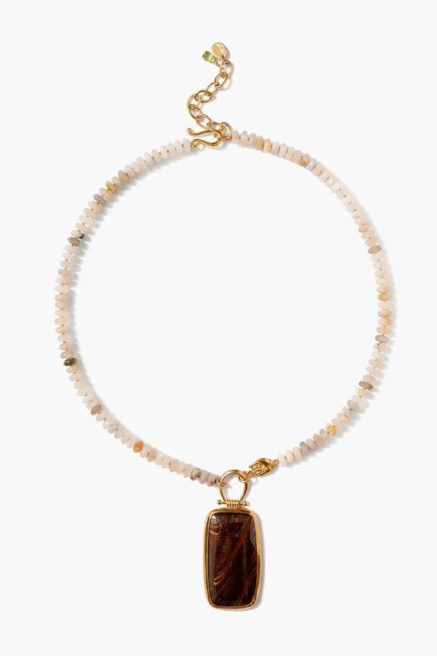 Len Pendant Necklace African Opal Women Chan Luu Necklaces