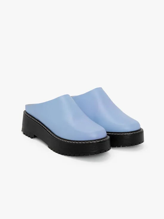 Lena Chunky Mule Alice Blue Women Shoes Lisa Says Gah