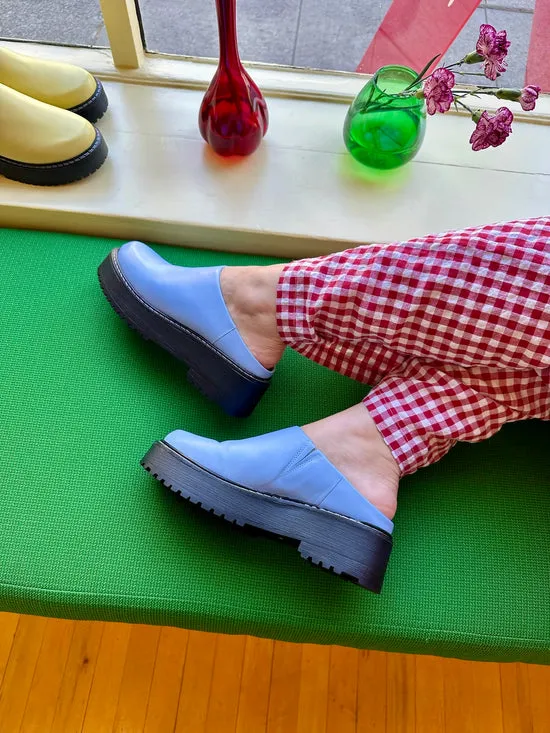 Lena Chunky Mule Alice Blue Women Shoes Lisa Says Gah