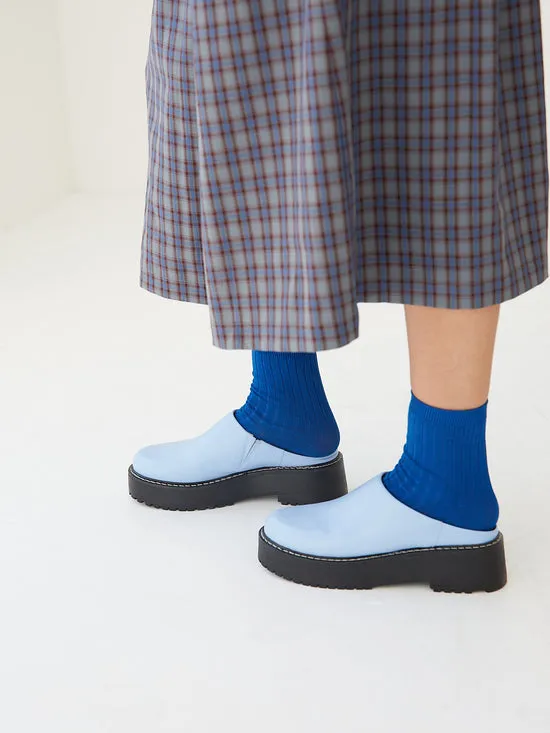 Lena Chunky Mule Alice Blue Women Shoes Lisa Says Gah