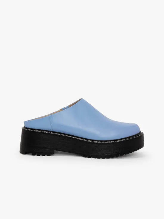 Lena Chunky Mule Alice Blue Women Shoes Lisa Says Gah
