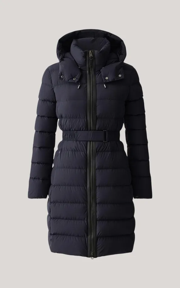 Light Down Jackets Women Mackage ASHLEY Stretch Light Down With Removable Hood Black Light Down Jackets Women Mackage ASHLEY Stretch Light Down With Removable Hood Black