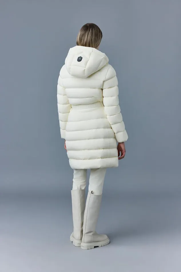Light Down Jackets Women Mackage ASHLEY Stretch Light Down With Removable Hood Cream Light Down Jackets Women Mackage ASHLEY Stretch Light Down With Removable Hood Cream