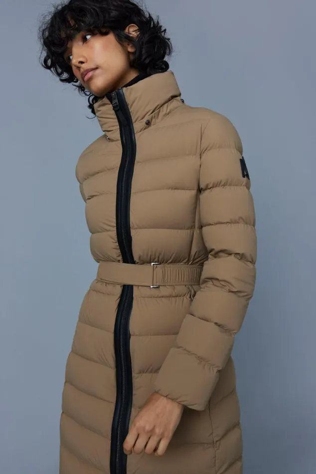 Light Down Jackets Women Mackage ASHLEY Stretch Light Down With Removable Hood Cream Light Down Jackets Women Mackage ASHLEY Stretch Light Down With Removable Hood Cream
