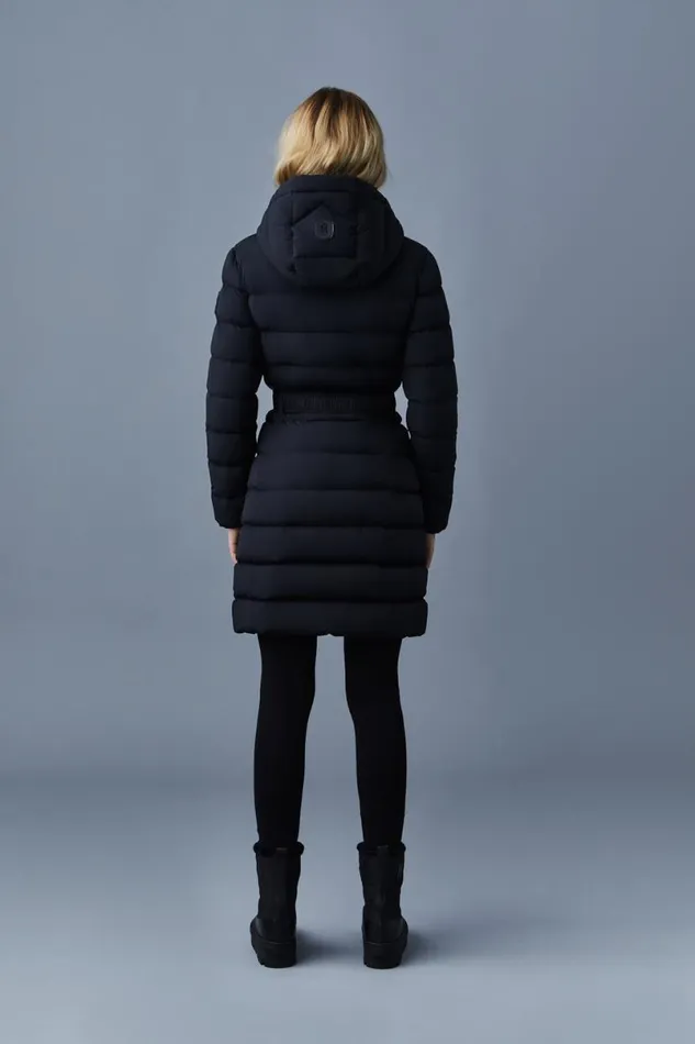 Light Down Jackets Women Mackage ASHLEY Stretch Light Down With Removable Hood Cream Light Down Jackets Women Mackage ASHLEY Stretch Light Down With Removable Hood Cream